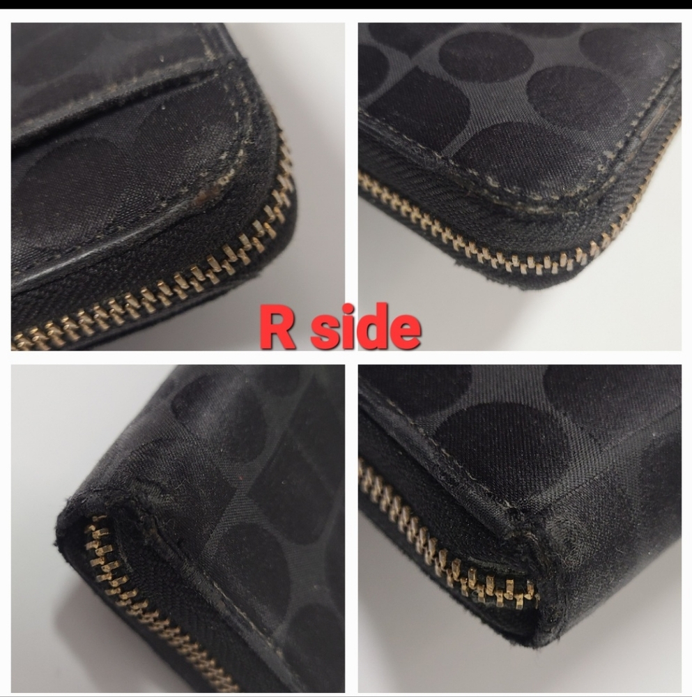 Kate Spade Thompson Street NEDA Zip Around Wallet in Black Spade Canvas Print - Picture 15 of 16